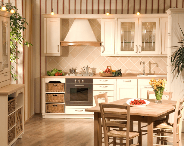 Cocina luminosa reformada y decorada